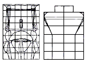 Plan for capitals, Source: 'Vom Ackerbau zum Zahnrad', rororo 1969